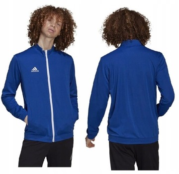 BLUZA MĘSKA ADIDAS ENTRADA 22 HG6287 NIEBIESKI; S