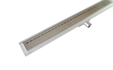 Odpływ liniowy Sanitline Line 60 cm wzór linie