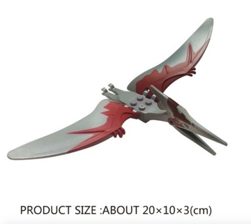 Строительные блоки Фигурки динозавров Большой набор из 8 штук