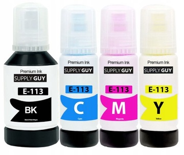 Tusz Supply-Guy 1 do Epson zestaw żółty czarny niebieski czerwony