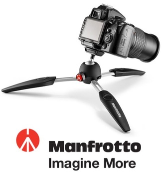 Настольная подставка Manfrotto PIXI EVO, грузоподъемность 2,5 кг.