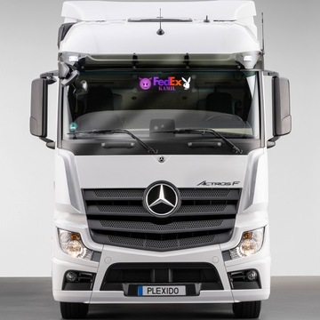 Светящаяся табличка с именем для курьера автобуса/водителя грузовика премиум-класса XL