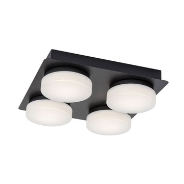 Kwadratowa oprawa lampa sufitowa łazienkowa LED 21W ATTICHUS 75004 Rabalux