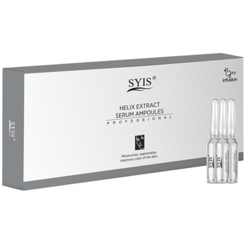 Syis ampułki ze śluzem ślimaka helix extract serum