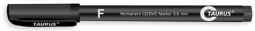 Foliopis cienkopis marker do płyt F 0,6 mm czarny
