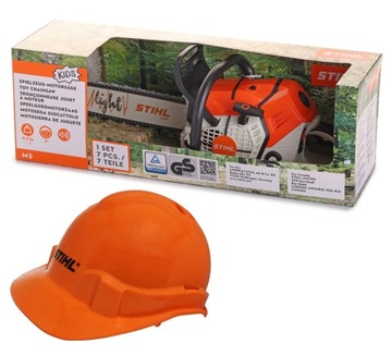 PILARKA SPALINOWA STIHL Zabawka Dla Dziecka + KASK
