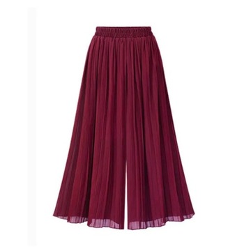 Women Pants Solid Color 2023 Summer High Waist Wid