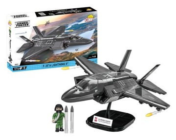 COBI 5831 SAMOLOT F-35A LIGHTNING II NORGE KLOCKI