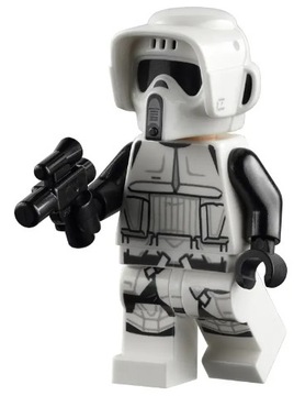 Lego figurka star war sw1265 Scout Trooper N +broń