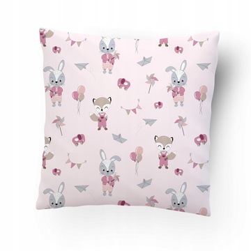 POSZEWKA NA PODUSZKĘ 40x40 BAWEŁNA ZAMEK WZORY!