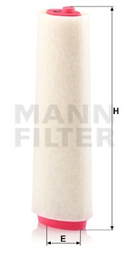 MANN FILTR VZDUCHU BMW 7 E65 E66 730D 3.0D
