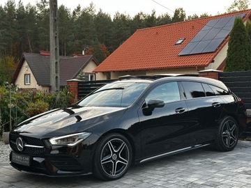 Mercedes CLA C118/X118 Shooting Brake 2.0 200d 150KM 2021 Mercedes-Benz CLA 2.0D AMG LINE/PANORAMA/ Multibeam/Gwarancja/F-VAT 23/ASO, zdjęcie 17