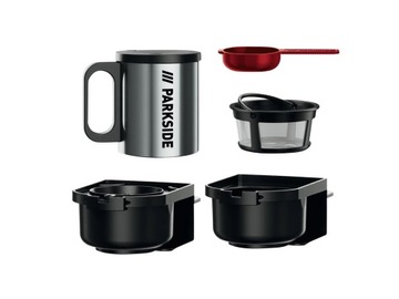 Беспроводная кофемашина Parkside PKMA 20-LI A1, ЗЕЛЕНЫЙ