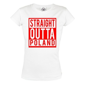 DAMSKA KOSZULKA REPREZENTACJI POLSKI POLSKA POLAN