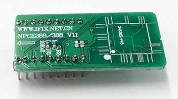 Adapter NPCE288/388(LQFP128)->PDIP18 dla RT809H