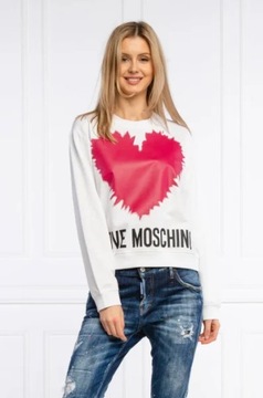 Bluza z bawełny Love Moschino 40