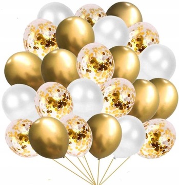Balony Dekoracje na Komunię Chrzest Ślub Urodziny