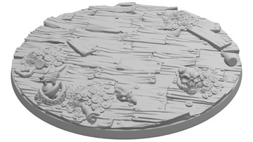 Podstawka Cursed Crew 75mm| Figurka RPG, Warhammer