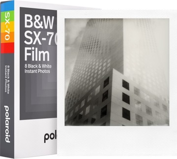 Wkład Polaroid B&W Film for SX-70