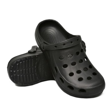 САДОВЫЕ ТАПОЧКИ CROX CLOGS, ЧЕРНЫЕ, ПЕНА ЭВА