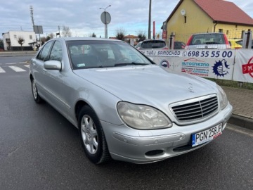 Mercedes Klasa S W220 Sedan 3.2 (320 CDI) 197KM 2002 Mercedes-Benz Klasa S Mercedes-Benz Klasa S W220 320 NAVIDVD Automat Tempo, zdjęcie 3