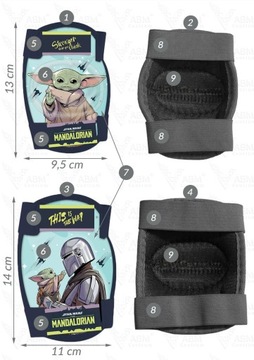 4 защитных шлема, корзина, перчатки, колокольчик, вертушка, Звездные войны, Мандалор