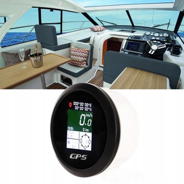 85-мм GPS-спидометр, 9-32 В, TFT-экран, цифровой
