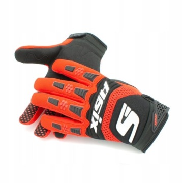 RĘKAWICE MOTOCYKLOWE LETNIE ASIX AS1 R. S CROSS QUAD ATV PROTEKTOR KOSTEK