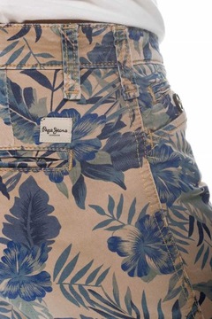 PEPE JEANS krótkie spodnie James Botanical W32