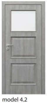Дверь PORTA NOVA модель 4.2 с коробкой. рег. 220-240