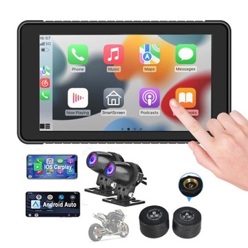 REJESTRATOR MOTOCYKLOWY WIFI GPS TWPS WIELOFU