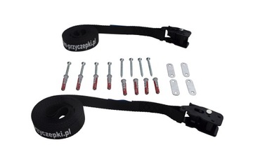 Ящик-вешалка для потолка, ящики с колышками, ремни, обвязки.