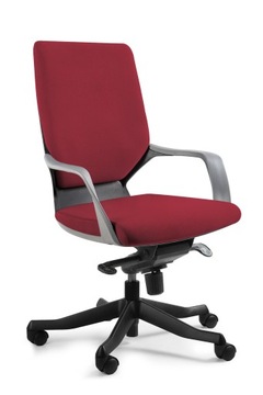 Fotel biurowy niski Apollo M czarny / BL402