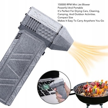 Мини-вентилятор Jet Dry 150000 об/мин портативный