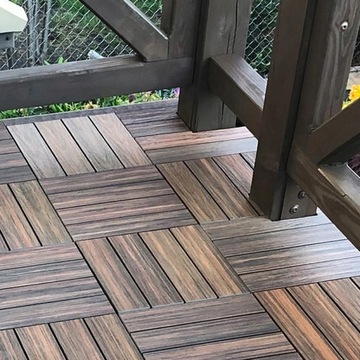 Podest Tarasowy Kompozytowy Narożny Prawy Redwood