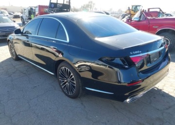 Mercedes Klasa S W223/V223 Sedan 3.0 450 MHEV 367KM 2024 Mercedes-Benz Klasa S 2024r., S 580e 4matic, 3L, od ubezpieczalni 3.0 367KM, zdjęcie 2