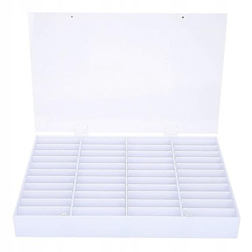 44 siatki Nail Art Display Box Fałszywe tipsy