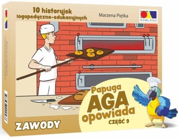 HISTORYJKI OBRAZKOWE. PAPUGA AGA OPOWIADA CZ.9 PRACA ZBIOROWA