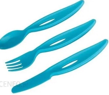 CANPOL SZTUĆCE PLASTIKOWE DZIECIĘCE DLA DZIECI WIDELEC ŁYŻECZKA NÓŻ 3EL