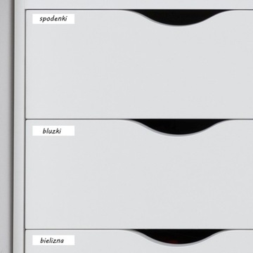 этикетки для организации гардероба 40 шт белые 5х1,2.