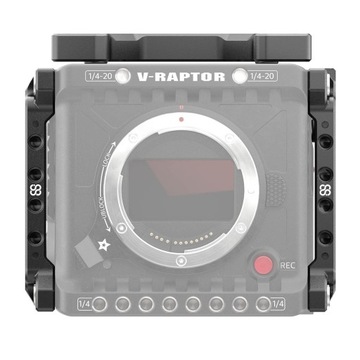 Комплект верхней пластины + боковой пластины правой и левой для RED V-RAPTOR — 8Sinn