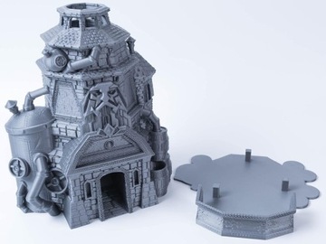 Dwarf Brewery Dice Tower: идеально подходит для вечерних игр.