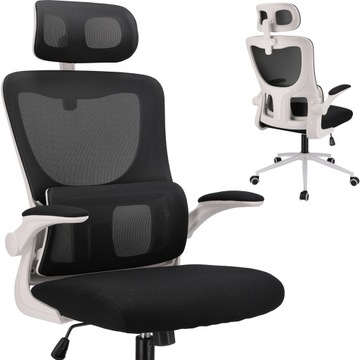 FOTEL biurowy ERGONOMICZNY obrotowy nowoczesny