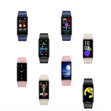 SMARTWATCH DO POMIARU CUKRU MEDICAL GLUKOMETR TEMPERATURA PL MENU ROZMOWY