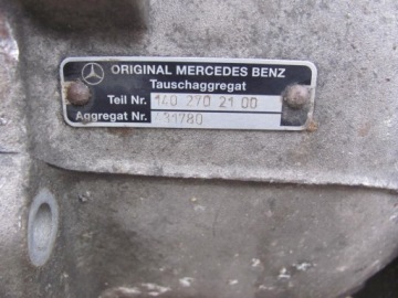 Mercedes W140 500 SE SEL CL автоматическая коробка передач 140.270 1402702100