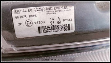 LAND ROVER FREELANDER BH52-13W029-BA SVĚTLO PRAVÁ PŘEDNÍ