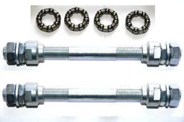 OŚ OŚKA KOŁA PRZÓD + TYŁ MOTORYNKA ROMET +WIANKI