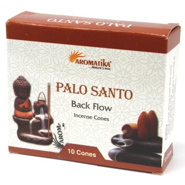 Kadzidełka stożkowe BackFlow PALO SANTO 10 sztuk