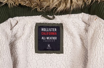 HOLLISTER CALIFORNIA ALL-WEATHER _ KURTKA _ XL _ WOMEN _ 100% POLIESTER