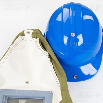 MASKA DO PIASKOWANIA Z KASKIEM PIASKARKA MASKI